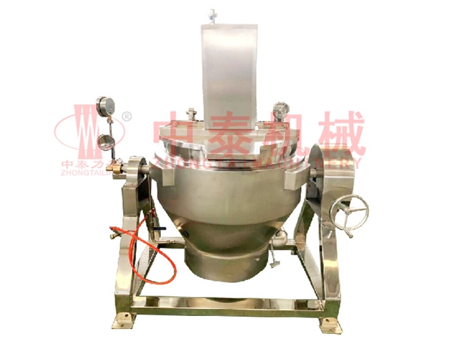 可傾燃氣導(dǎo)熱油攪拌夾層鍋